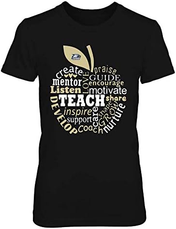 FanPrint Georgia Déli Eagles-T-Shirt - Tanár - Tanítás Idézetek Be Az Apple