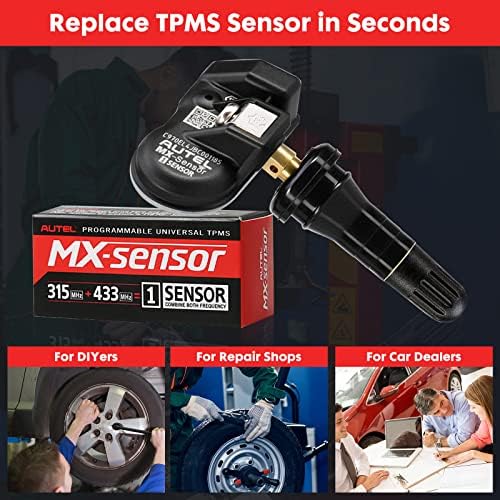 Oltár TPMS Érzékelő MX-Érzékelő 315MHz+433MHz 2in1 TPS218 Gumiabroncs-Érzékelő guminyomás-Ellenőrző Rendszer-Érzékelő Program
