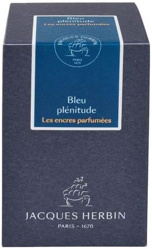 Jacques herbin volt - Ref 14716JT - Ink a Szökőkút Toll & Roiierbaii Toll - Bleu benne, a teljességben - 50ml Üveg - Illatos
