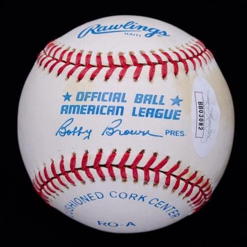 1980-as évek Billy Martin Aláírt Dedikált OAL Baseball SZÖVETSÉG LOA BB03082 - Dedikált Baseball