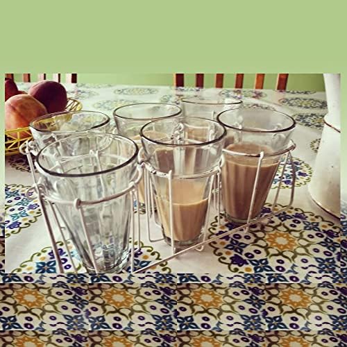 AnNafi® A Vágás Chai Szemüveg | Tea Szemüveg Készlet 6 Kicsi, 100 ml | Tartós, Edzett Tiszta Víz Részei A Mindennapi Használat|