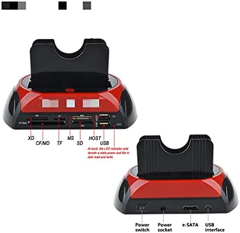 FZZDP Mind 1 HDD Dokkoló Állomás ESATA-USB 2.0/3.0 Adapter 2.5/3.5 Merevlemez Dokkoló Állomás Kemény Burkolat