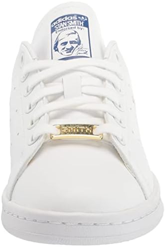 adidas Originals Férfi Stan Smith Tornacipő, Fehér/Csapat Royal Kék/Sárga, 9