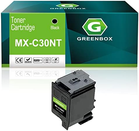 GREENBOX Kompatibilis Magas Hozam MX-C30NT MX-C30NT-B Tonerkazetta Cseréje a Sharp MX-C30NT MX-C30NT-B MX-C250 C300P C300W