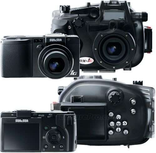 Sea & Sea DX-1G Kompakt Digitális 10.0 MP Kamera, valamint a Víz alatti Ház Szett