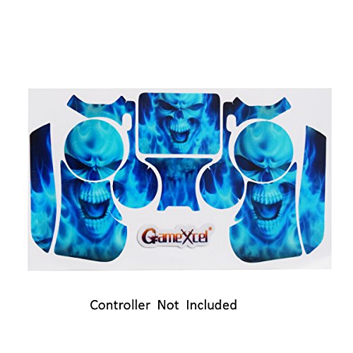 GameXcel Bőr Kompatibilis a PS4 Vezérlő - Matricák Kompatibilis Playstation Dualshock 4 - Matricák Borító Bőr Kiegészítők