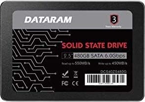 Dataram 480GB 2.5 SSD Meghajtó szilárdtestalapú Meghajtó Kompatibilis az ASUS Prime X299-DELUXE