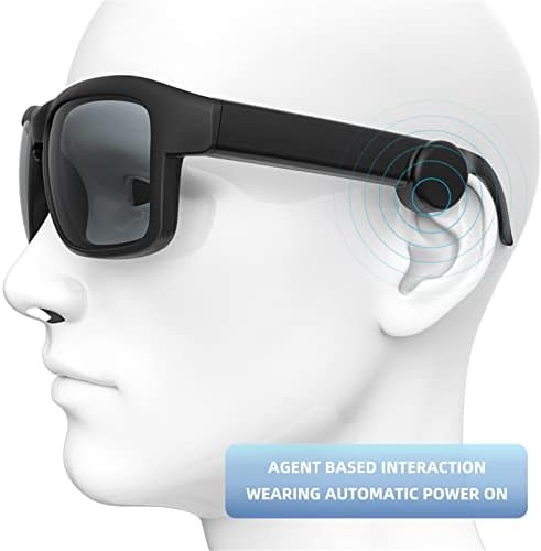 Bluetooth Szemüveg Okos Szemüveg a Férfiak, viszont Ingyenes Telefon & Play Zene, 5H Akkumulátor Idő, Anti-kék Szemüveg Bluetooth