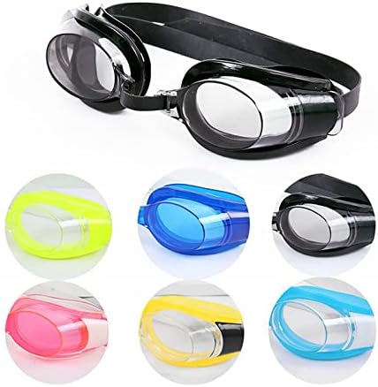 PMUYBHF Úszni Szemüveg Pack 4, Uszoda Úszás Védőszemüveg Vízálló Szilikon Védőszemüveg Hordozható HD Védőszemüveg Adult Swim