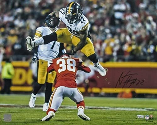 Najee Harris Dedikált 16x20 Fotó Pittsburgh Steelers Fanatikusok - Dedikált NFL-Fotók