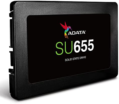 ADATA SU655 120GB 3D-s NAND 2,5 hüvelykes SATA III-nagysebességű Olvastam, hogy 520MB/s Belső SSD (ASU655SS-120GT-C)