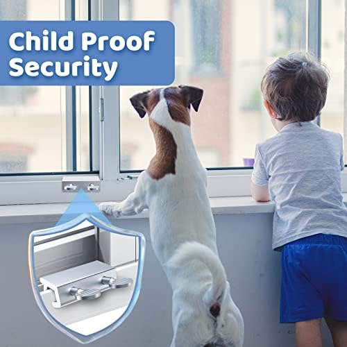 Csúszó Ablak, Ajtó Zár Biztonsági - 4 Csomag Csúszka Windows Dugóval Baba Gyermek Bizonyíték, Otthon, Biztonság, Biztonságos