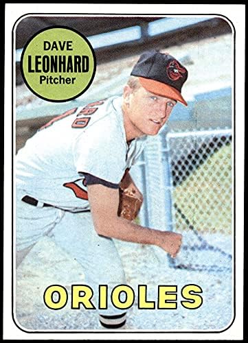 1969 Topps 228 Dave Leonhard Baltimore Orioles (Baseball Kártya) EX Orioles