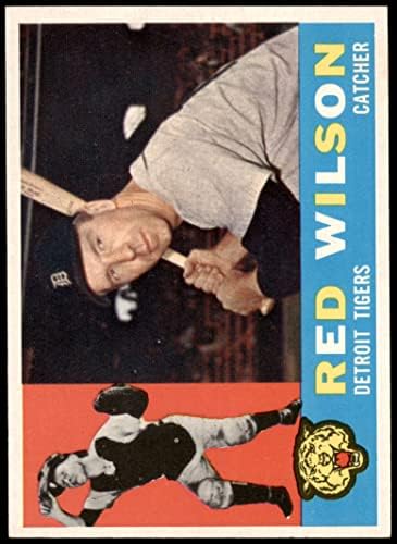 1960 Topps 379 Piros Wilson Detroit Tigers (Baseball Kártya) NM/MT Tigrisek