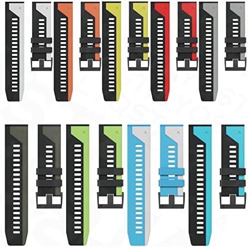EEOMOiK Sport Szilikon Watchband Csuklópántot a Garmin Fenix 6X 6 Pro 5X 5 + 3 HR Smartwatch 22 26mm EasyFit gyorskioldó