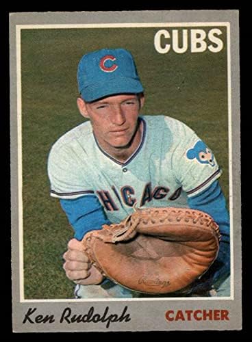 1970 O-Pee-Chee 46 Ken Rudolf Chicago Cubs (Baseball Kártya) EX/MT Cubs