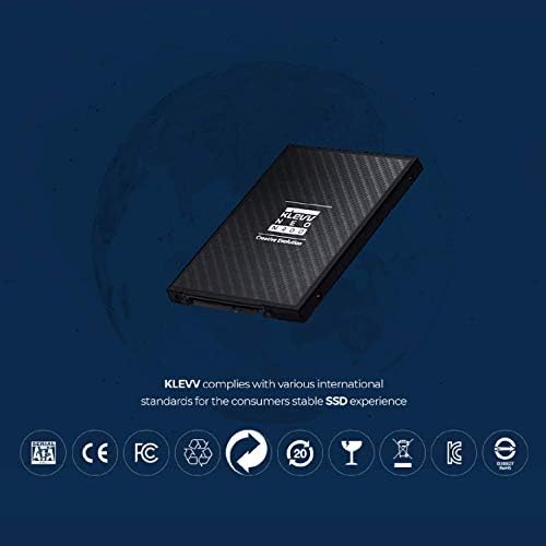 KLEVV NEO N400 SSD 2,5 Hüvelykes SATA 3 6 gb/s 480GB NAND Akár 500 MB/s-Belső szilárdtestalapú Meghajtó (K480GSSDS3-N40)