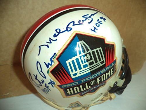 Hall Of Fame Aláírt Autogramot Riddell Mini Sisak Renfroe/hendricks/pihos W/coa - Dedikált NFL Mini Sisak