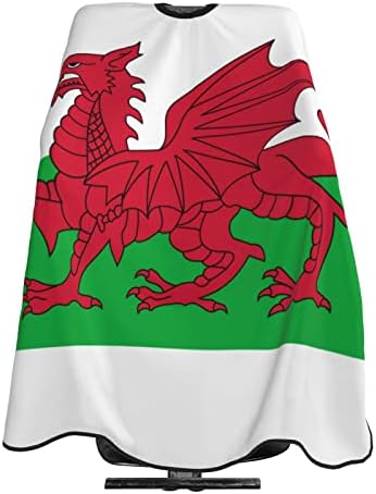 Wales Zászló Walesi Nemzeti Zászlók fodrászat Cape Stylist Haj Vágás Kötény Borbély Fedezze az Ügyfelek, Stílus Szakmai Haza