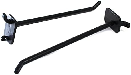 Fekete Műanyag Pegboard Horgok Garázs/ Tools/ Tárolás/ Szervezet/ Ékszerek/ Kézműves - 2 colos, 4 inch vagy 6inch (100, 6