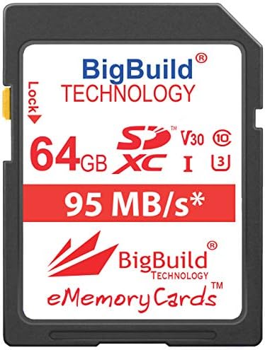 BigBuild Technológia, 128 GB UHS-én U3 95MB/s, Memória Kártya Canon PowerShot G1 X Mark III, G5 X, G7 X Mark II, G9 X, G9