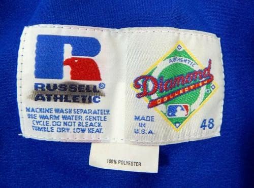 1994-96 Chicago Cubs Játék Kiadott Kék Mez Alternatív 48 DP22154 - Játék Használt MLB Mezek
