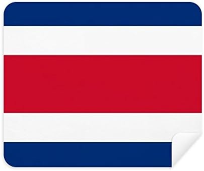 Costa Rica Nemzeti Zászló Észak-Amerikai Ország tisztítókendővel Képernyő Tisztító 2db Velúr Szövet
