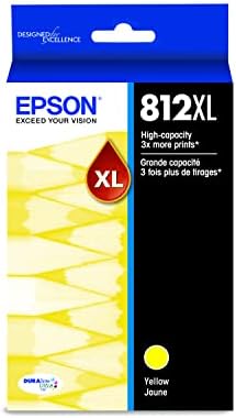 Epson T812 DURABrite Ultra Tinta Nagy Kapacitású Sárga Patron (T812XL420-S), Válasszuk a lehetőséget, Munkaerő Pro Nyomtatók