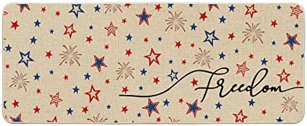 Artoid Mód Csillagok, Szabadság Hazafias július 4-én Lábtörlő, Memorial Day lakberendezés Kapcsoló Szőnyeg, Lábtörlő Szőnyeg