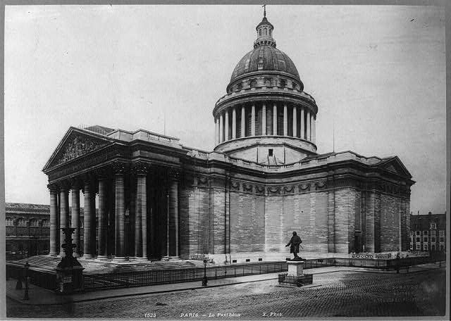 Fotó: A Pantheon. Épületek Párizs