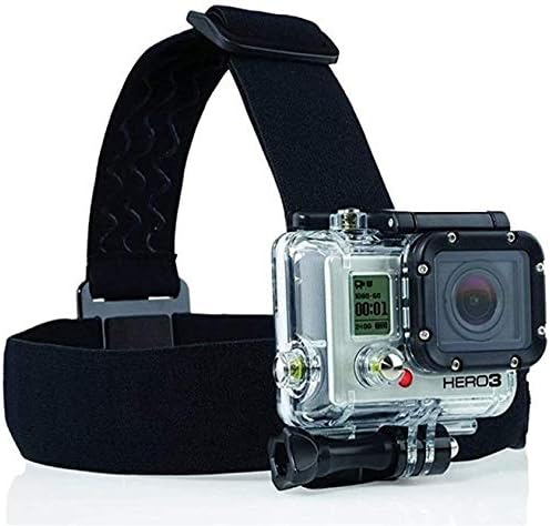 Navitech 8 az 1-ben Akció Kamera Tartozék Combo Kit Piros Esetben - Kompatibilis A Denver ACV-8305W Akció Kamera