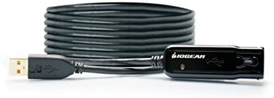 IOGEAR USB 2.0 Emlékeztető Hosszabbító Kábel, 39 Méter, GUE2118 , fekete