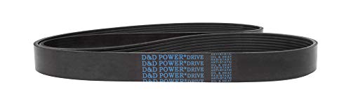 D&D PowerDrive 315K26 Poly V szíj, 26, Gumi