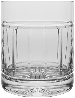 Pohár, Üveg - Dupla Régimódi Készlet 6 Szemüveg Kézzel Vágott Kristály Tervezett DOF reteszeket A Bourbon Whiskey Ital Vizet