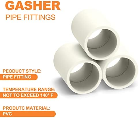 GASHER 15PCS PVC Cső Felszerelése 3/4 PVC Csatlakozó Bútor Minőségű Cső Csatlakozó Szerelvények, Otthoni vagy Ipari
