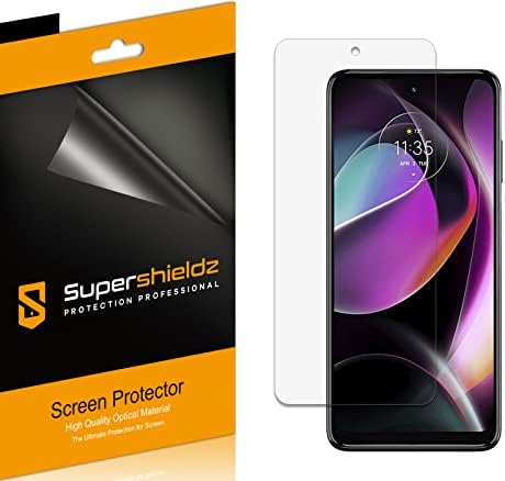 (6 darab) Supershieldz Célja a Motorola Moto G 5G (2022) [Nem Alkalmas Moto G Stylus 5G] képernyővédő fólia, Nagy Felbontású