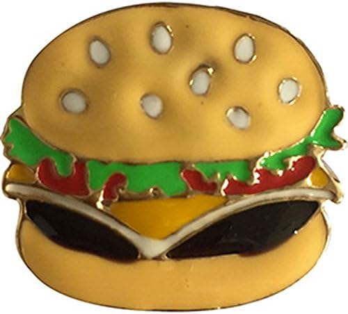 C&D Látnok Burger Fém Kör Pin (KÖR-0067)