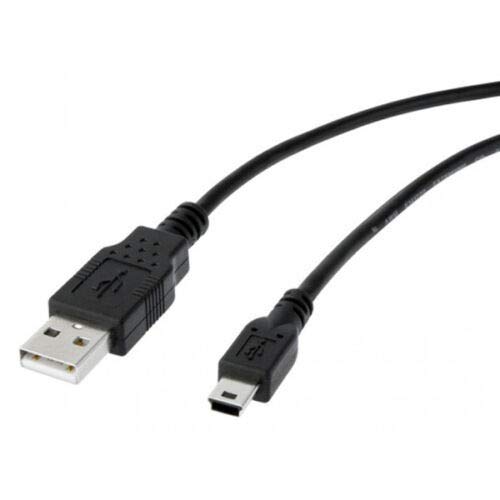6 Ft USB 2.0 Nagy Sebesség 480Mbps Típusú Férfi-Mini B 5 tűs Férfi kábel Kábel