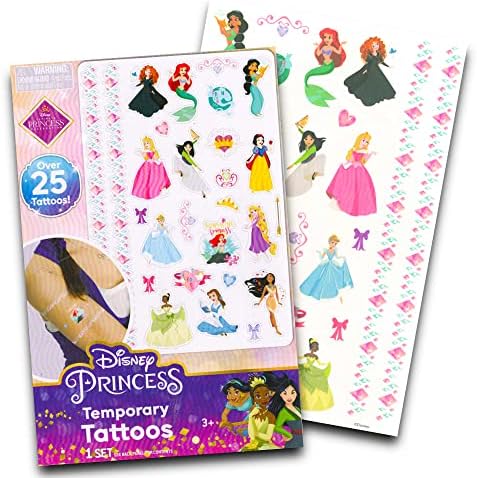 Disney Princess Több Mint 50 Ideiglenes Tetoválás