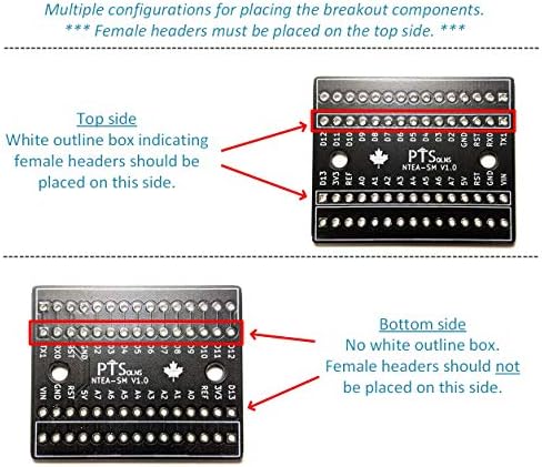PTSolns Breakout Board BoB Bővítő Adapter Mikrokontroller (Nano, NTEA-SM)