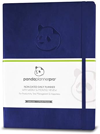 Lila Pro keltezés nélküli 6 Hónap Nap Tervező - Napi Tervező Tavaszi Sticky Notes Panda Tervező - Szervező, Tervező, cetlik
