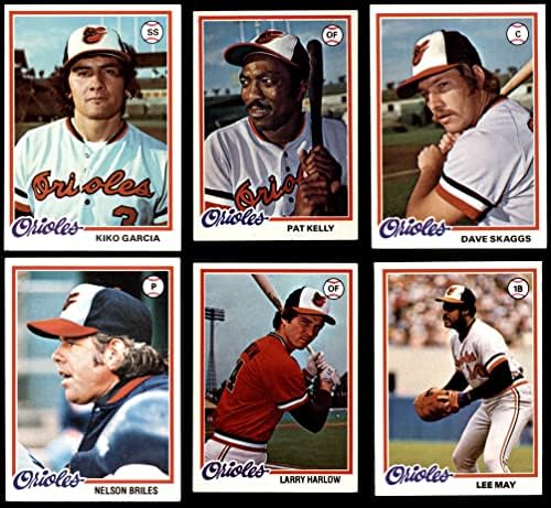 1978 Topps Baltimore Orioles Csapat készen áll Baltimore Orioles (Set) NM Orioles
