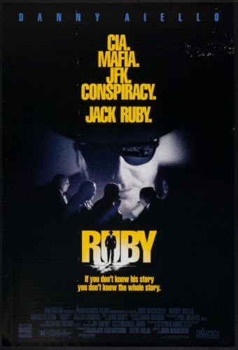 RUBY - 27x40 Eredeti Film Poszter Egy Lapra 1992 JFK Danny Aiello