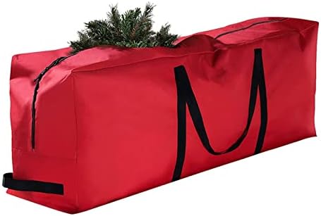 karácsony fa tároló,vízálló tároló zsák, nagy tároló zsák légmentesen lezárt Cipzáras karácsonyi dísz tároló