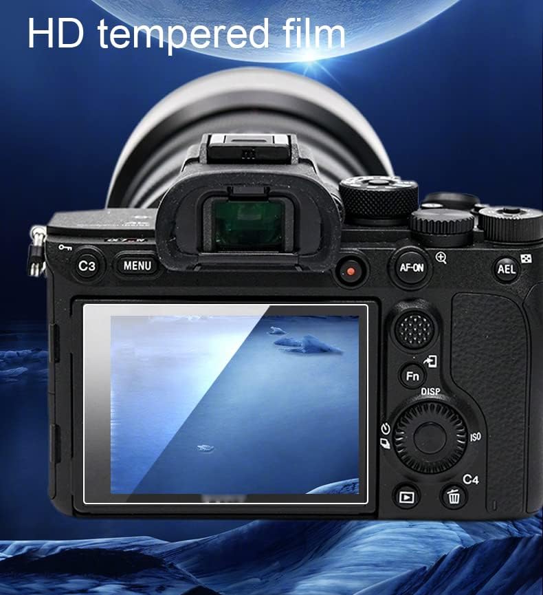 FANZR D850 képernyővédő fólia Kompatibilis a Nikon D850 D810 D780 D750 D500 D7200 D7100 Fényképezőgép (3 Csomag), 0,3 mm