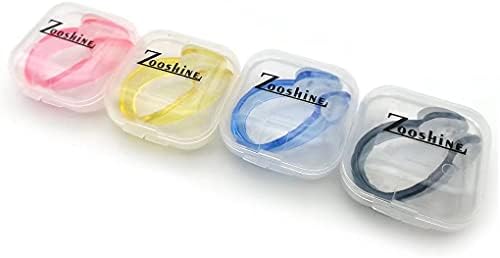 Zooshine Készlet 4 Vízálló Anti-Slip Úszás Orr Klipek Orr Dugók Úszás Úszás Orr Klipek a Felnőttek, Gyerekek
