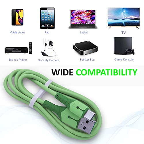 USB-C Kábel, 2-Komponensű USB A-USB C Kábel 3ft Puha Szilikon USB-C Kábel, C Típusú Felelős Kompatibilis a c-Típusú Eszközök