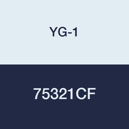 YG-1 75321CF HSS Nagyoló Végén Malom, Multi Fuvola, Csonka Hosszú, Jó Pályán, Center Vágás, TiAlN-Futura Befejezni, 2-1/2