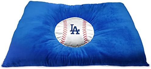 MLB PET Ágy - Los Angeles Dodgers Puha & Hangulatos Plüss Párna, Ágy. - Baseball Kutya Ágy. Ölelés, Meleg Sport Matrac Ágy