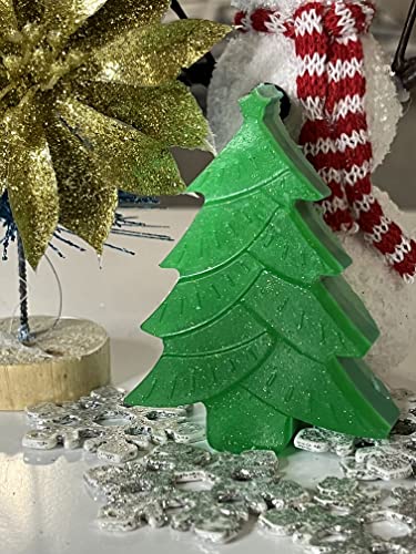 Al Mun Bolt Shea Vaj & Glicerin, Kézzel Készült Szappanok Karácsonyi Kiadás (Karácsonyfa)